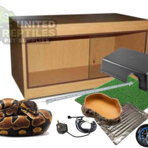 Snake Kit Oak/Black Melamine
