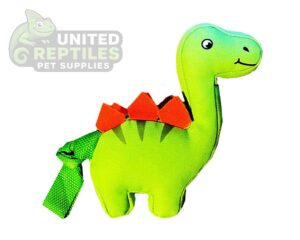 Dinosaur Squeaky Dog Plush Durable Chew Toy Small Interactive Puppies Dog