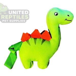 Dinosaur Squeaky Dog Plush Durable Chew Toy Small Interactive Puppies Dog