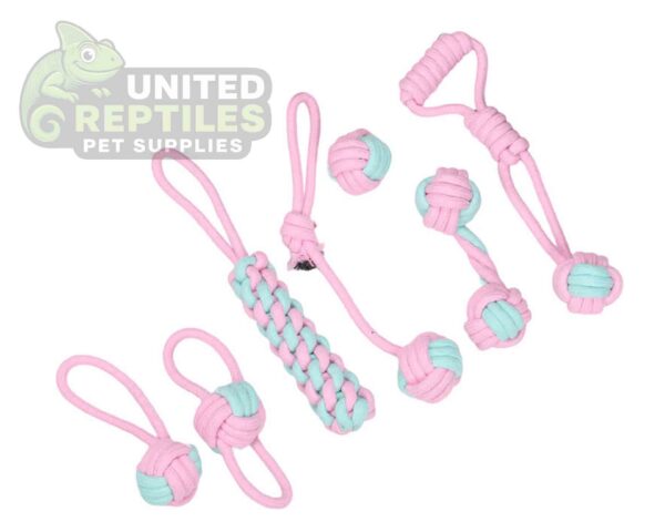 7 Piece Cotton Rope Toy Set