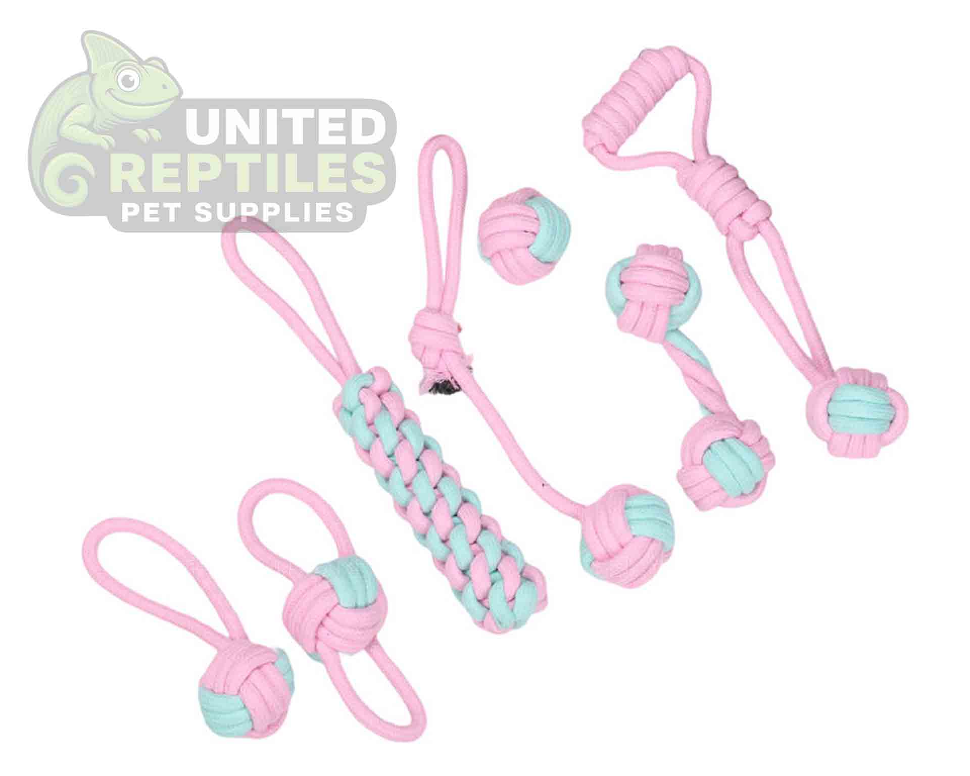 7 Piece Cotton Rope Toy Set