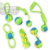 7 Piece Cotton Rope Toy Set
