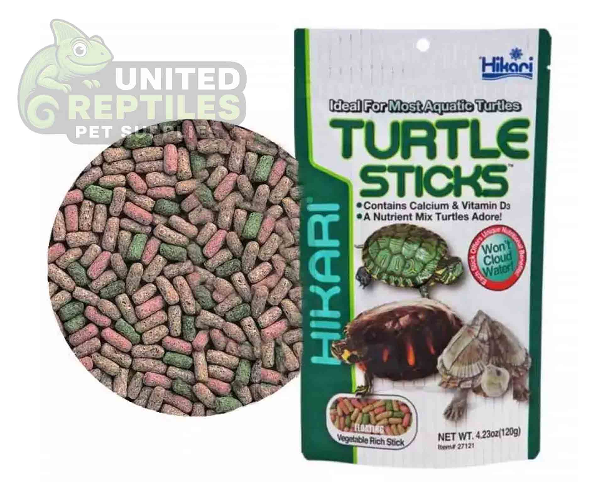 Hikari - Turtle Sticks 120g - Image 3