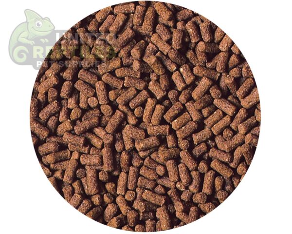 abstract hexagonal shape with lizard inside Hikari Crab Cusine 50g