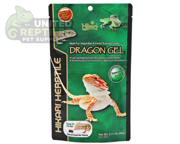 abstract hexagonal shape with lizard inside Hikari DragonGel™