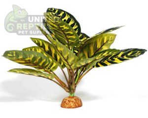 abstract hexagonal shape with lizard inside Reptile Artificial Plant JBY001