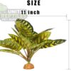 abstract hexagonal shape with lizard inside Reptile Artificial Plant JBY001