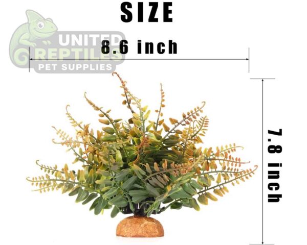 abstract hexagonal shape with lizard inside Reptile Artificial Plant JBY008