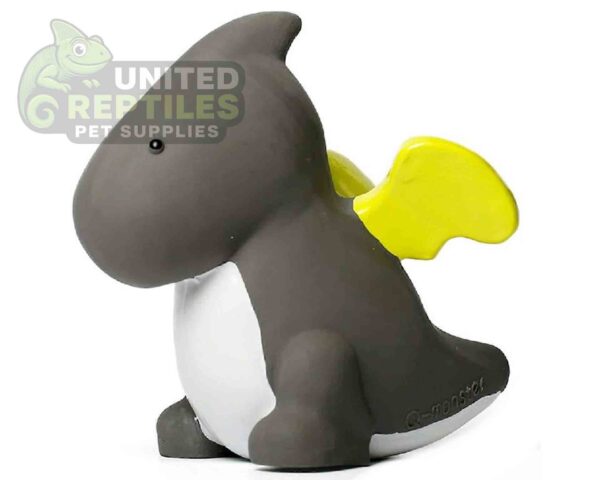 Latex Dragon Dog Toy with Squeaker - Non-Toxic Natural Rubber (14cm)