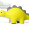 Latex Stegosaurus Dog Toy with Squeaker - Non-Toxic Natural Rubber (19cm)