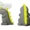 Latex T-Rex Dog Toy with Squeaker - Non-Toxic Natural Rubber (14cm)