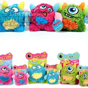 Q-Monster Super Squeaker Plush Toy for Dogs