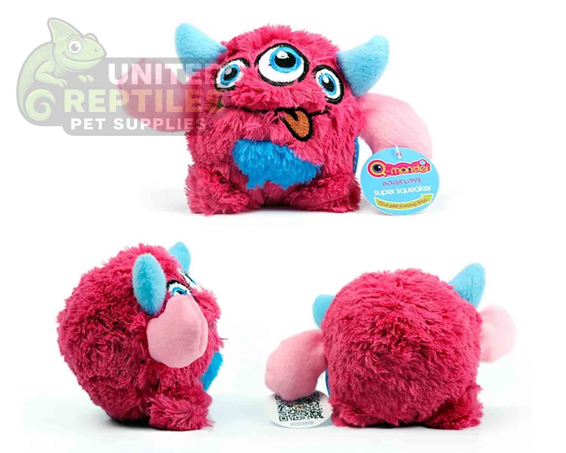Q-Monster Super Squeaker Plush Toy for Dogs - Image 4