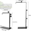 Adjustable Reptile Heat Light Stand
