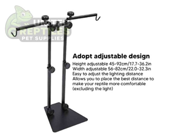 Double Hook Reptile Lamp Stand