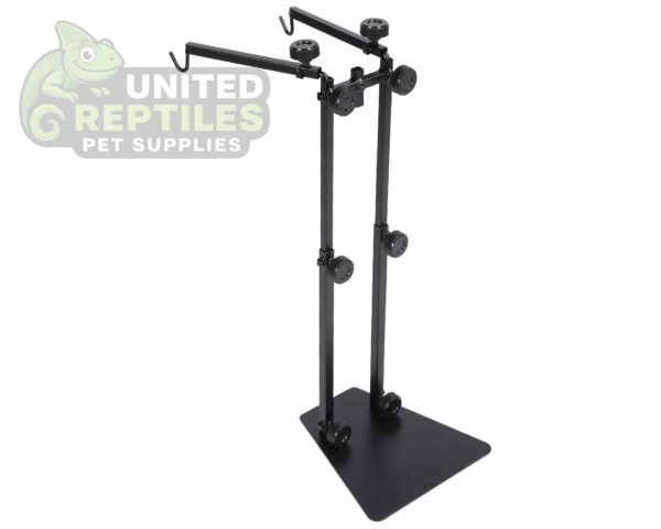 Double Hook Reptile Lamp Stand