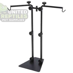 Double Hook Reptile Lamp Stand