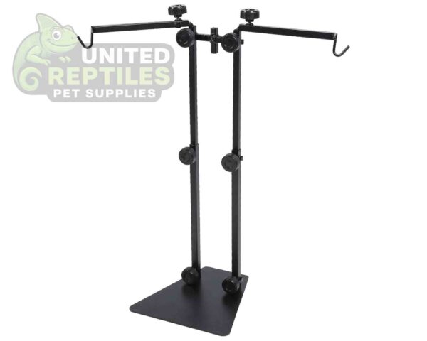 Double Hook Reptile Lamp Stand