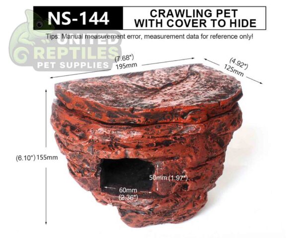 NS-144 Resin Hide With Lid