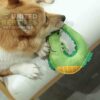 Plush & Squeaky Crocodile Dog Toy - Soft Suede Finish (20cm x 16cm)