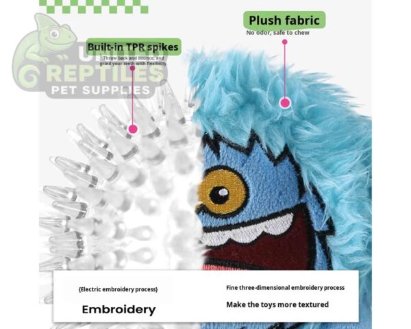 Squeaky Plush Long Legged Monster Dog Toy