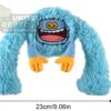 Squeaky Plush Long Legged Monster Dog Toy