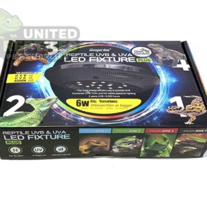 Giangarden LED UVB Light for Reptiles, 6W UVA UVB Lamp
