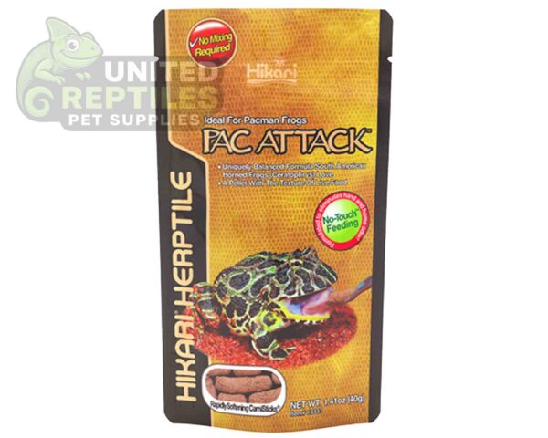 abstract hexagonal shape with lizard inside Hikari Pac Attack