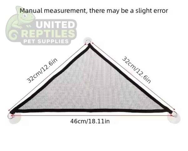 Reptile Bearded Dragon Lizard Hammock 2pc