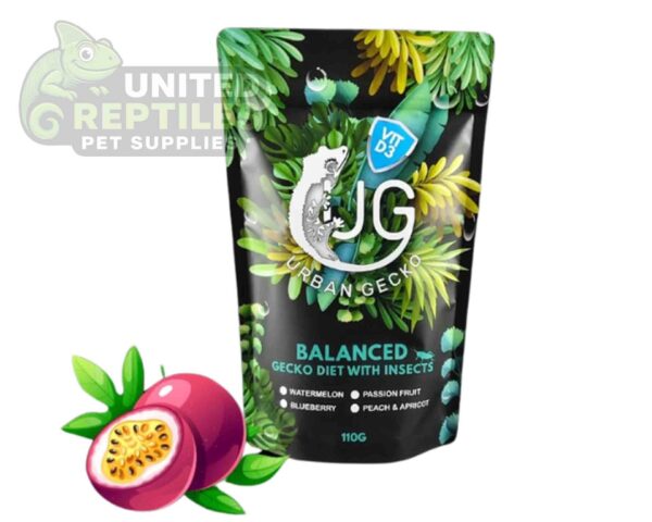 abstract hexagonal shape with lizard inside Urban Gecko Nectar Diet