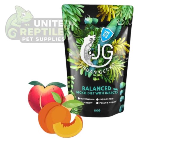 abstract hexagonal shape with lizard inside Urban Gecko Nectar Diet