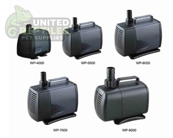 abstract hexagonal shape with lizard inside Sobo WP Submersible Water Pumps