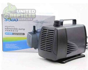 abstract hexagonal shape with lizard inside Sobo WP Submersible Water Pumps