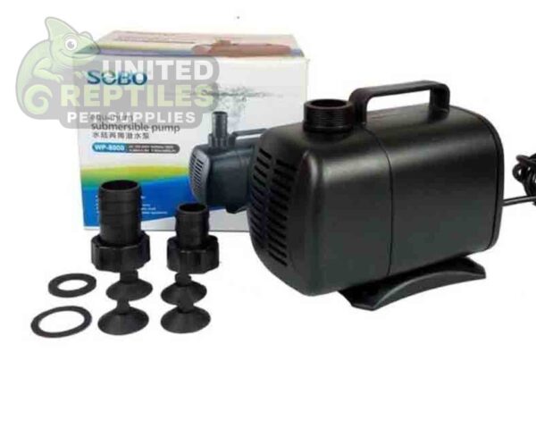 abstract hexagonal shape with lizard inside Sobo WP Submersible Water Pumps