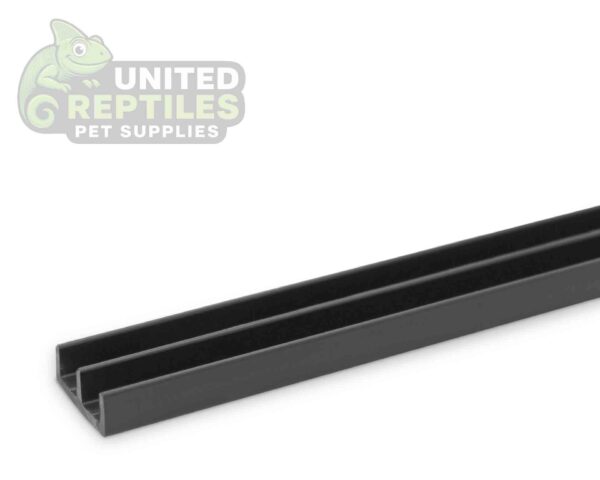 abstract hexagonal shape with lizard inside Plastic Sliding Door Track Set - 2pc (300cm)