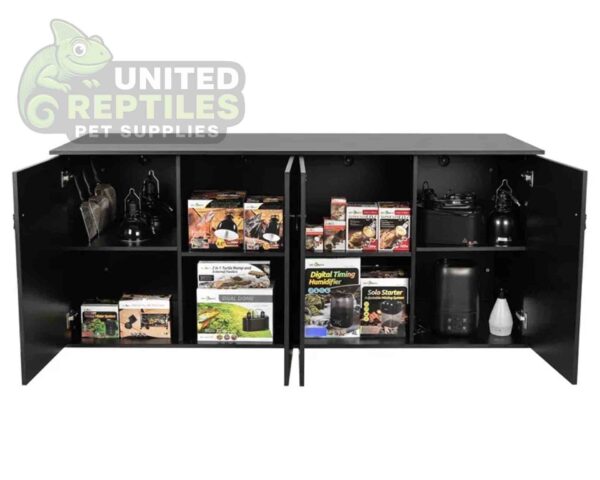 REPTI ZOO Reptile Aquarium Terrarium Wooden Stand 182x60x76cm