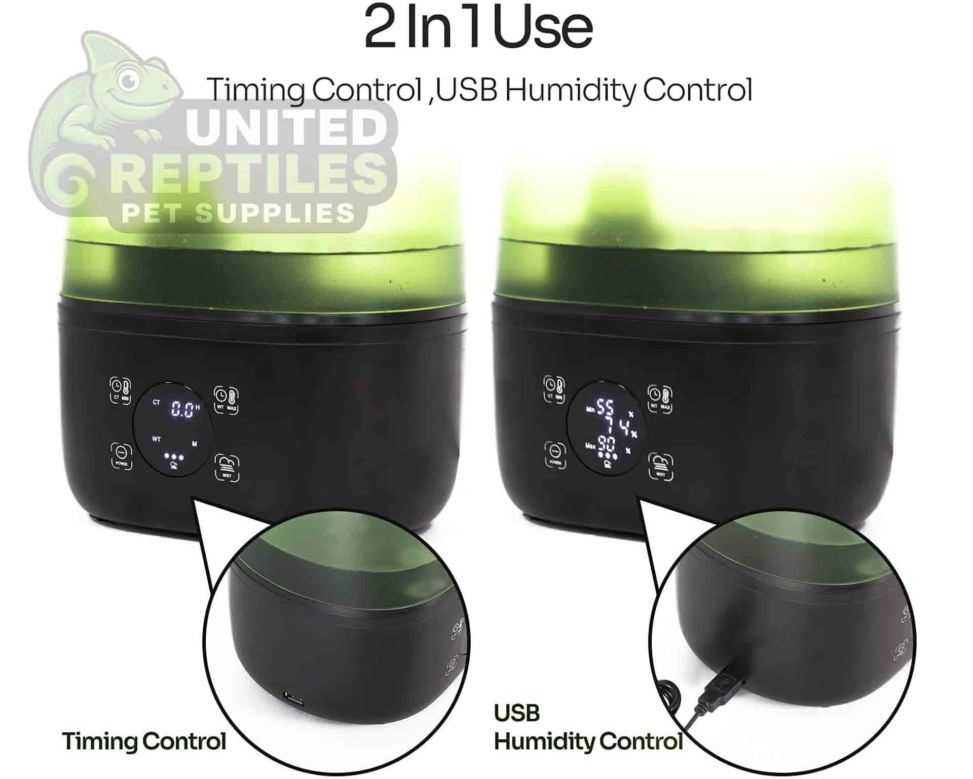 RZ 2 in 1 DIGITAL HYGROSTAT HUMIDIFIER - TF07 - Image 3