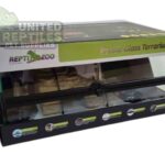 abstract hexagonal shape with lizard inside RZ Gecko Habitat Kit - 45x30x22cm