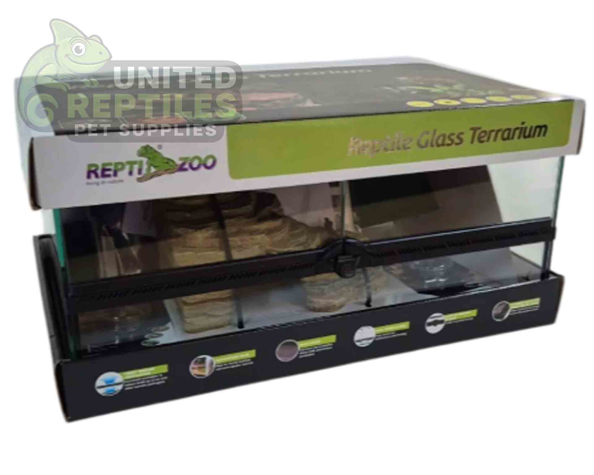 RZ Gecko Habitat Kit - 45x30x22cm
