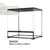 RZ Glass Terrarium Hinged - 60x45x60cm