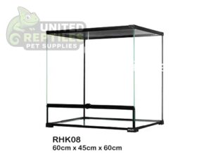 RZ Glass Terrarium Hinged - 60x45x60cm