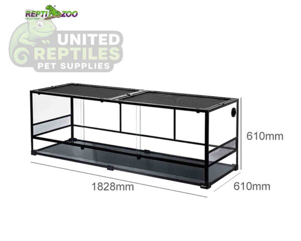 REPTI GLASS TERRARIUM 182x60x76cm