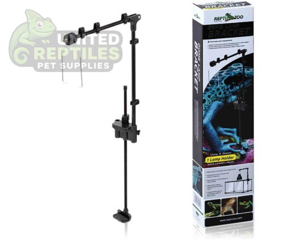 abstract hexagonal shape with lizard inside RZ Adjustable Metal Lamp Holder - LH001