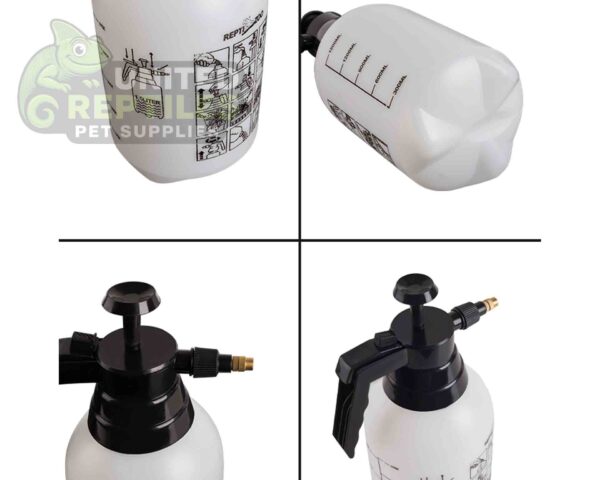 abstract hexagonal shape with lizard inside RZ REPTI PUMP SPRAYER 1.5L - SP01