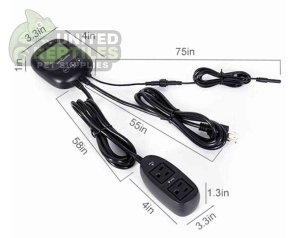 REPTI ZOO TEMP CONTROLLER / TIMER – THC20