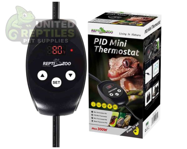 abstract hexagonal shape with lizard inside RZ PID DIMMING THERMOSTAT – TC02