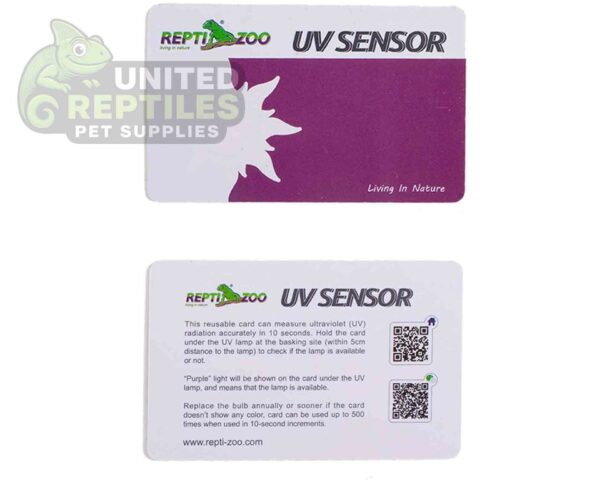 REPTI ZOO UV SENSOR TESTER CARD – 2/pack