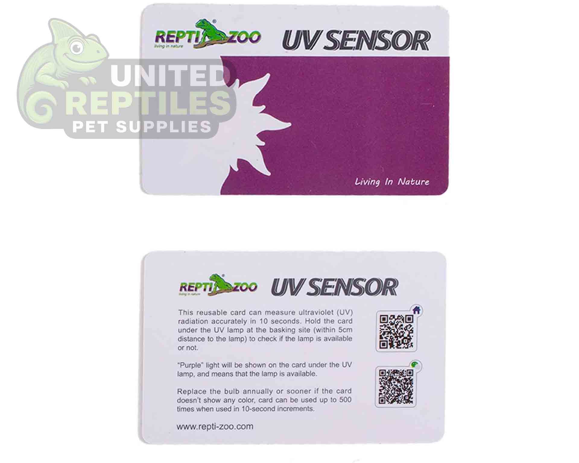 REPTI ZOO UV SENSOR TESTER CARD – 2/pack - Image 6
