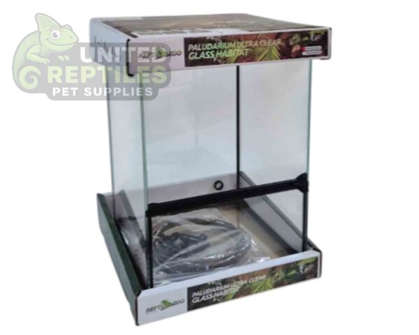 RZ Paludarium ultra‑clear glass habitat