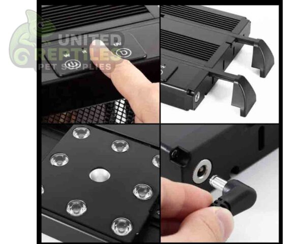 Repti Zoo LED 10.0 UVB Light Hood